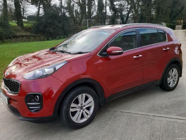 Kia Sportage SUV, Diesel, 2016, Red