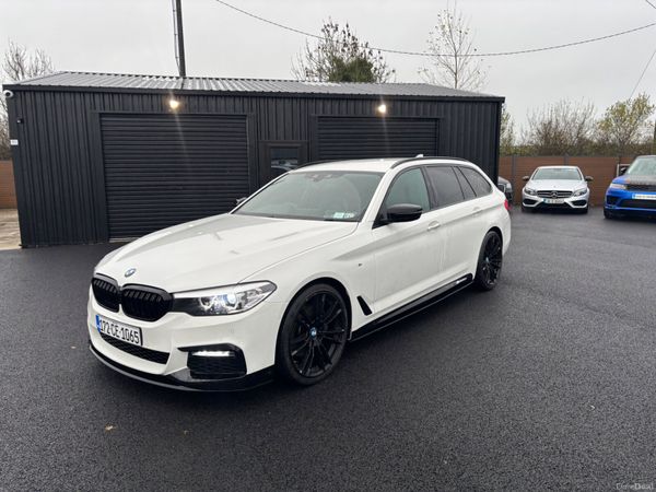 BMW 5-Series Estate, Diesel, 2017, White