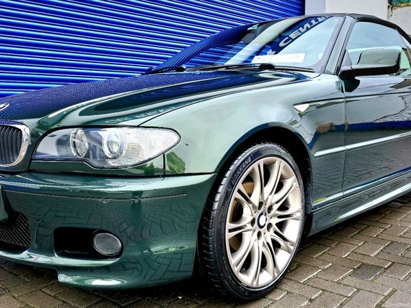 BMW 3-Series Convertible, Petrol, 2005, Green