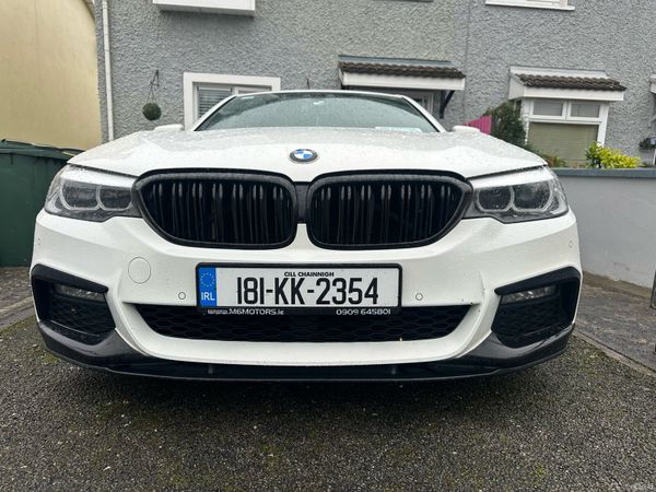 BMW 5-Series Saloon, Diesel, 2018, White