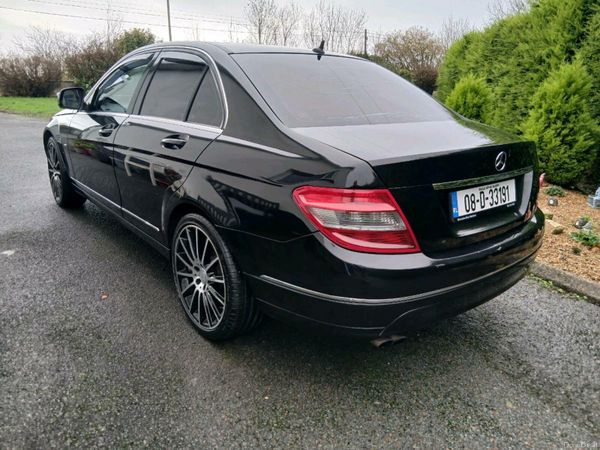 Mercedes-Benz C-Class Saloon, Petrol, 2008, Black