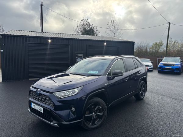 Toyota RAV4 SUV, Petrol Hybrid, 2019, Blue