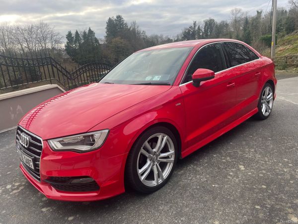 Audi A3 Saloon, Diesel, 2014, Red