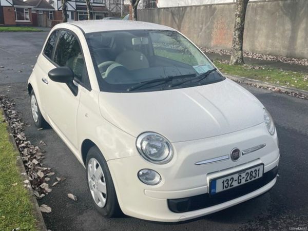 Fiat 500 Hatchback, Petrol, 2013, White
