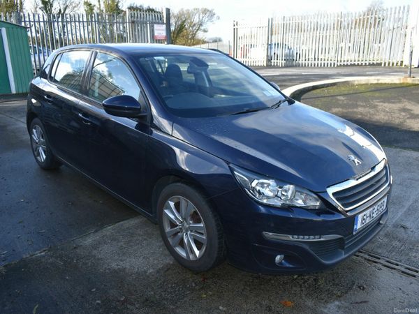 Peugeot 308 Hatchback, Petrol, 2016, Blue