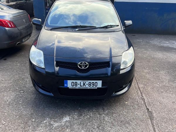 Toyota Auris Hatchback, Petrol, 2008, Black
