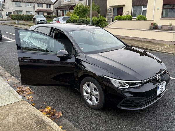 Volkswagen Golf Hatchback, Petrol Hybrid, 2021, Black