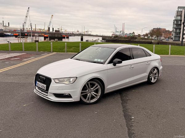 Audi A3 Saloon, Petrol, 2015, White
