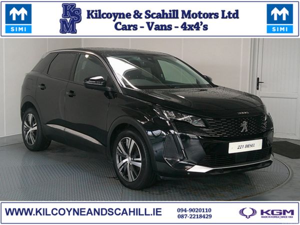 Peugeot 3008 SUV, Diesel, 2022, Black