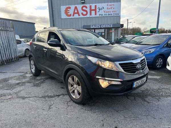 Kia Sportage SUV, Diesel, 2013, Black