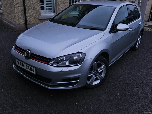 Volkswagen Golf Hatchback, Diesel, 2016, Silver