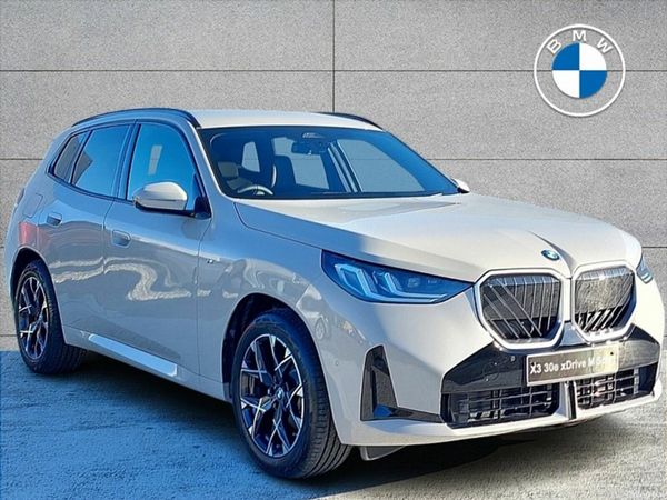 BMW X3 SUV, Petrol Plug-in Hybrid, 2026, Grey