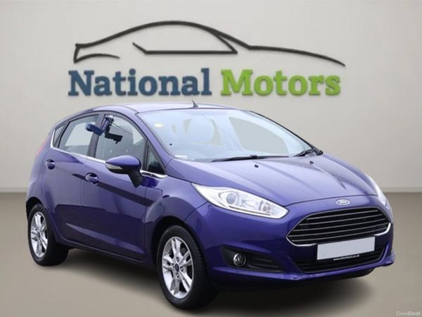 Ford Fiesta Hatchback, Petrol, 2017, Blue