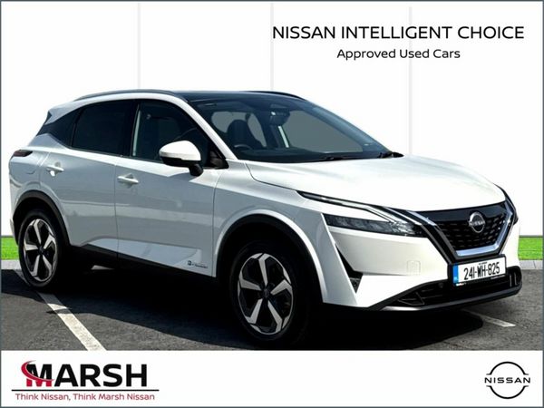Nissan Qashqai MPV, Petrol, 2024, White