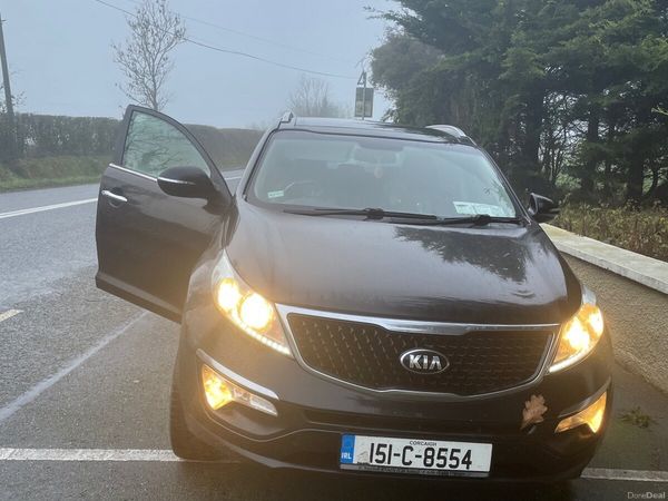Kia Sportage SUV, Diesel, 2015, Black