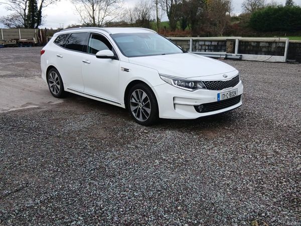 Kia Optima Estate, Diesel, 2017, White