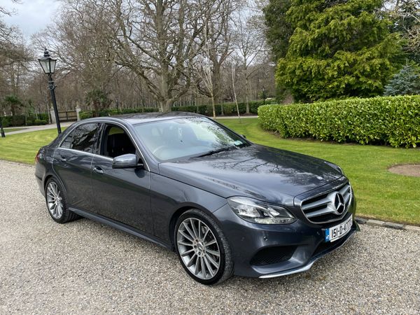 Mercedes-Benz E-Class Saloon, Diesel Hybrid, 2015, Grey