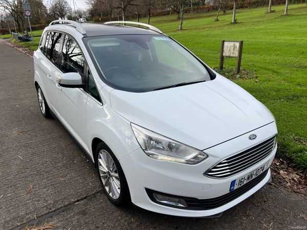 Ford Grand C-Max MPV, Diesel, 2016, White