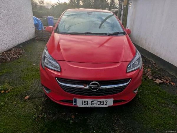 Opel Corsa Hatchback, Diesel, 2015, Red