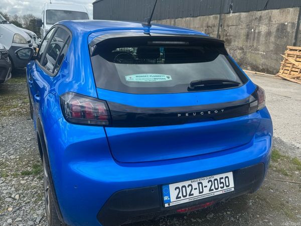 Peugeot 208 Van, Electric, 2020, Blue