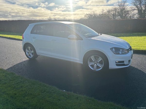 Volkswagen Golf Hatchback, Diesel, 2015, White
