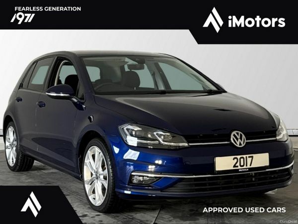 Volkswagen Golf Hatchback, Petrol, 2017, Blue