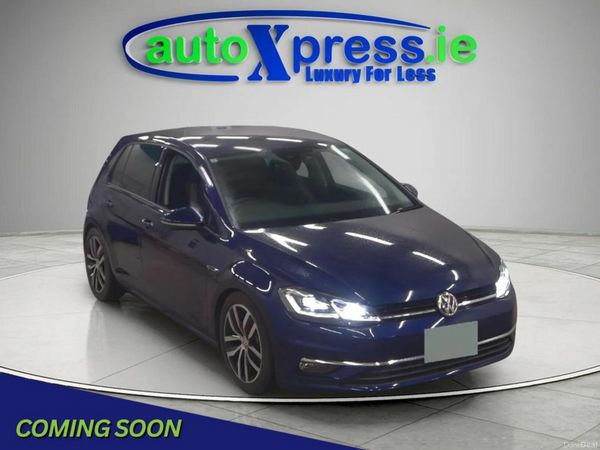 Volkswagen Golf Hatchback, Petrol, 2019, Blue