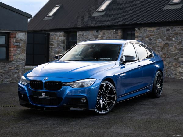 BMW 3-Series Saloon, Diesel, 2018, Blue