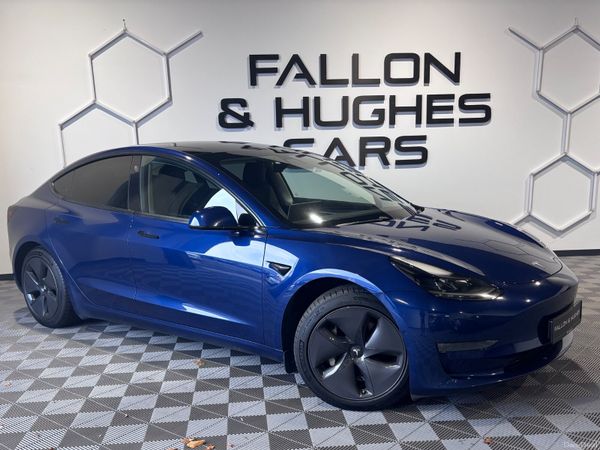 Tesla Model 3 Saloon, Electric, 2021, Blue