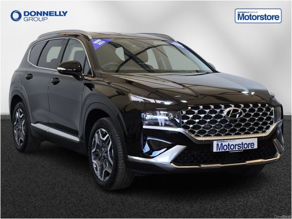 Hyundai Santa Fe Estate, Petrol Hybrid, 2023, Black