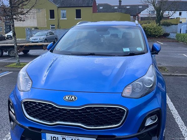 Kia Sportage SUV, Diesel, 2019, Blue