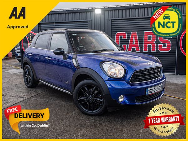 Mini Countryman Hatchback, Petrol, 2016, Blue