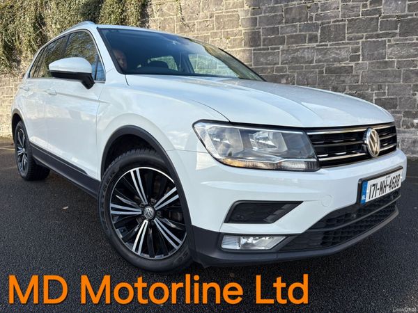 Volkswagen Tiguan SUV, Diesel, 2017, White