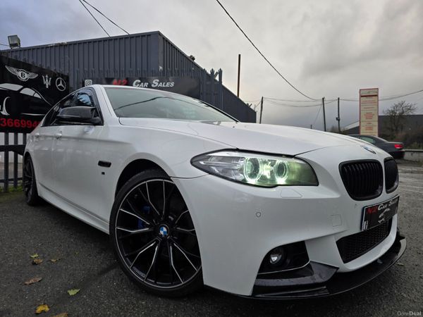 BMW 5-Series Saloon, Diesel, 2016, White