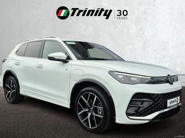 Volkswagen Tiguan SUV, Petrol Hybrid, 2024, White