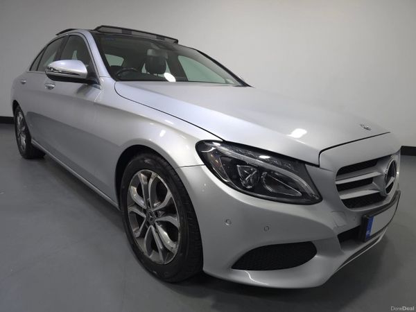 Mercedes-Benz C-Class Saloon, Diesel, 2018, Silver