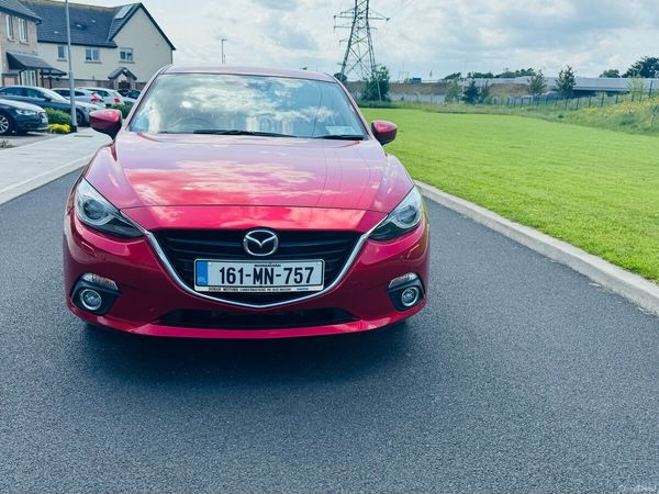 Mazda Mazda3 Saloon, Diesel, 2016, Red