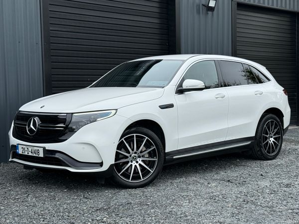 Mercedes-Benz EQC SUV, Electric, 2021, White