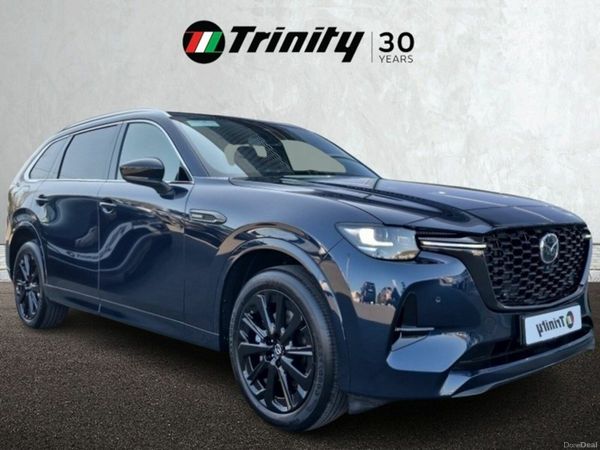 Mazda CX-80 SUV, Petrol Plug-in Hybrid, 2026, Blue