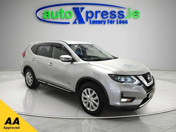 Nissan X-Trail SUV, Petrol Hybrid, 2019, Grey