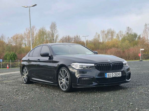BMW 5-Series Saloon, Diesel, 2018, Black