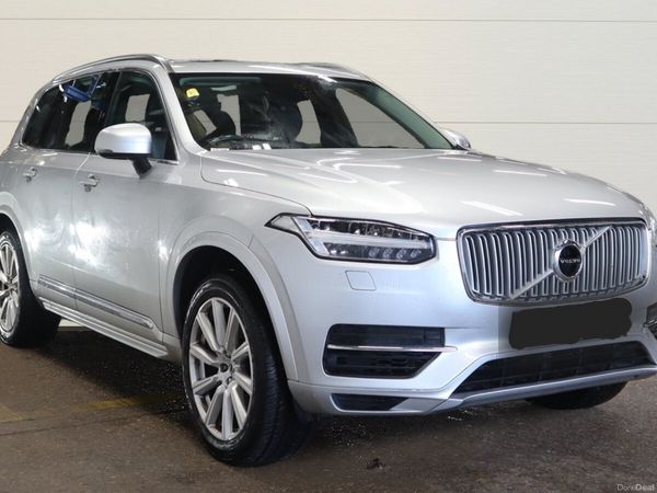 Volvo XC90 SUV, Petrol Plug-in Hybrid, 2016, Silver