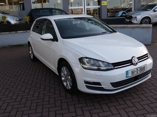 Volkswagen Golf Hatchback, Petrol, 2016, White