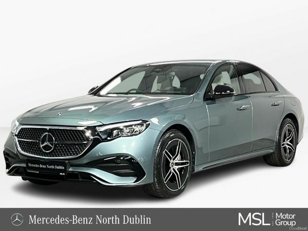 Mercedes-Benz E-Class Saloon, Diesel Plug-in Hybrid, 2026, Silver