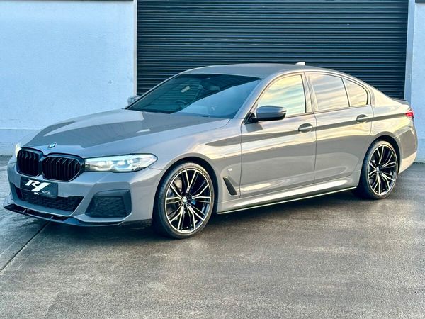 BMW 5-Series Saloon, Diesel Hybrid, 2020, Grey