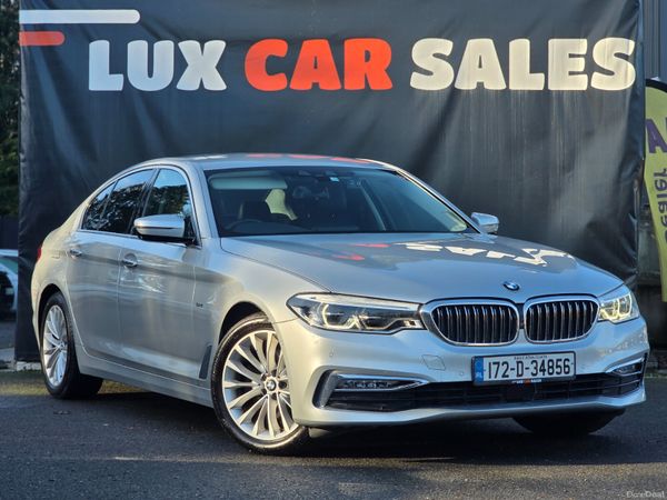 BMW 5-Series Saloon, Diesel, 2017, Silver