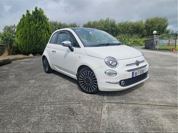 Fiat 500 Hatchback, Petrol, 2016, White
