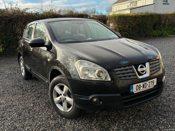 Nissan Qashqai Hatchback, Petrol, 2008, Black