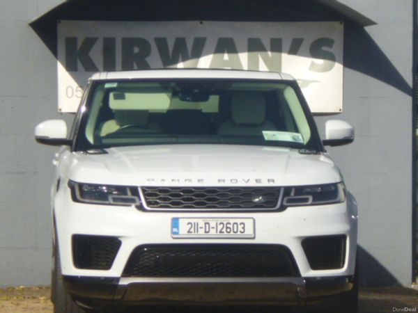 Land Rover Range Rover Sport SUV, Petrol Plug-in Hybrid, 2021, White