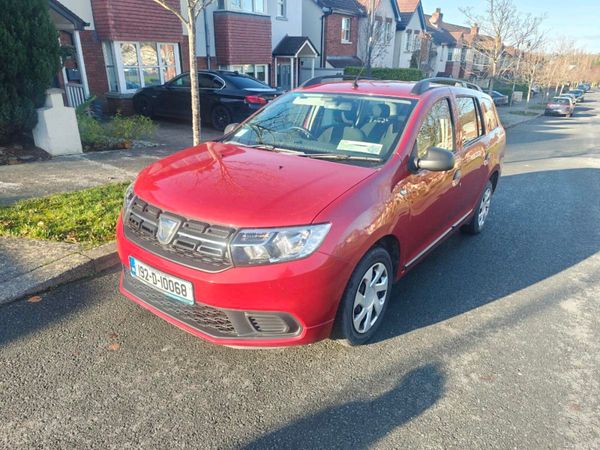 Dacia Logan Estate, Petrol, 2019, Red